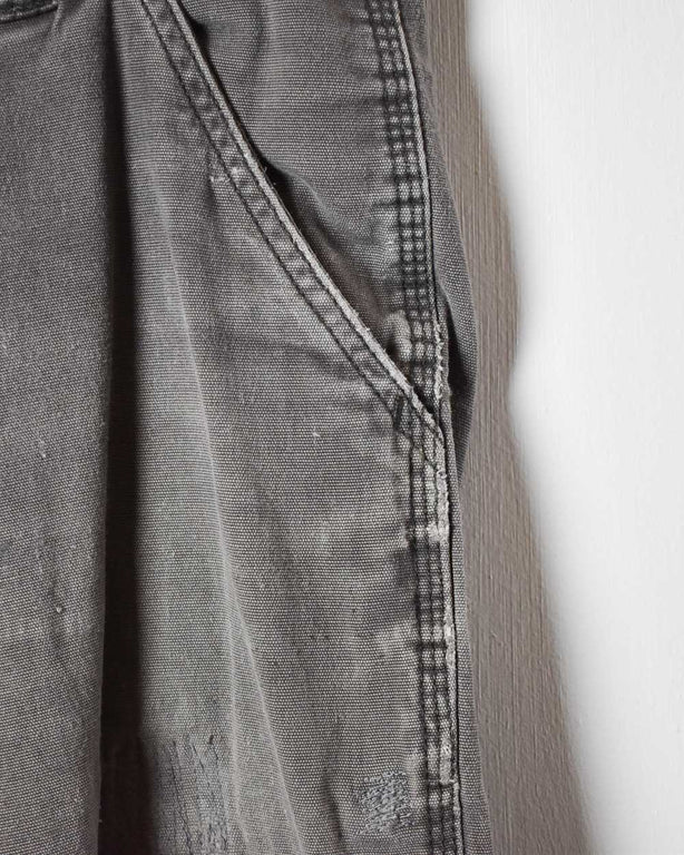 Grey Carhartt Distressed Jeans - W36 L29
