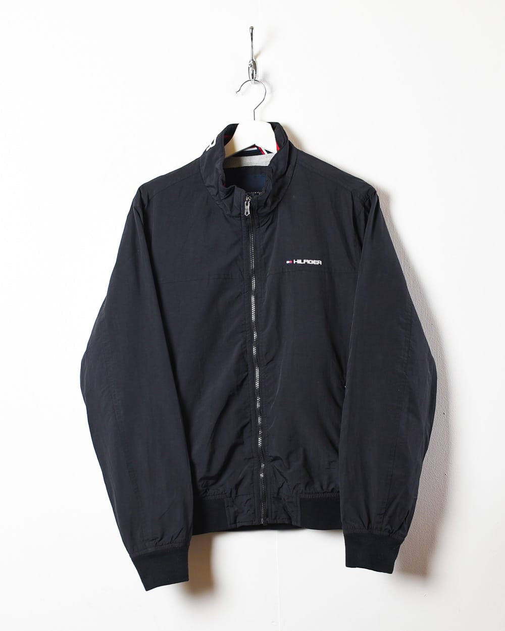 Black tommy outlet windbreaker