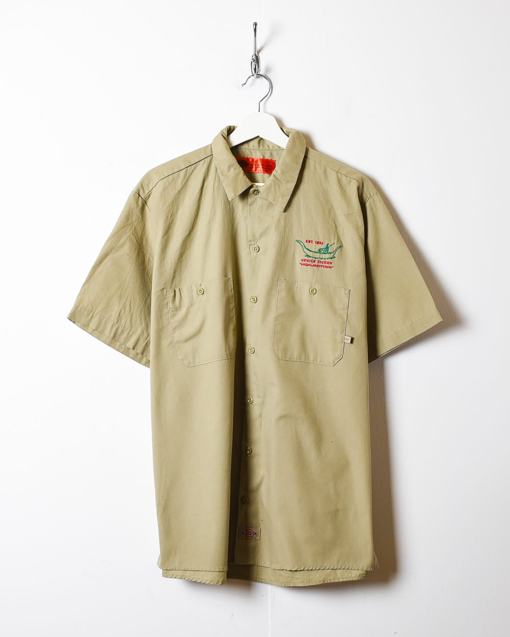 Neutral Dickies Workwear Short Sleeved Shirt - Large
