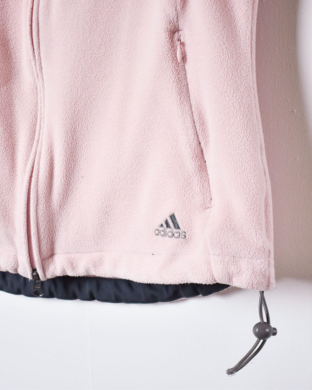 Pink Adidas Fleece Bodywarmer - Medium Women's