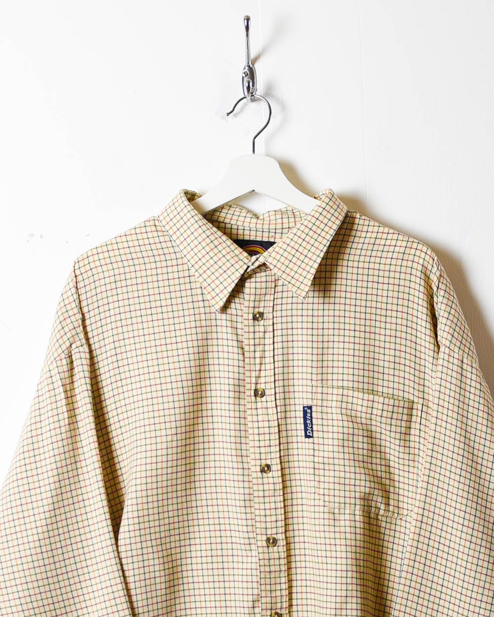 Neutral Dickies Checked Shirt - XXX-Large