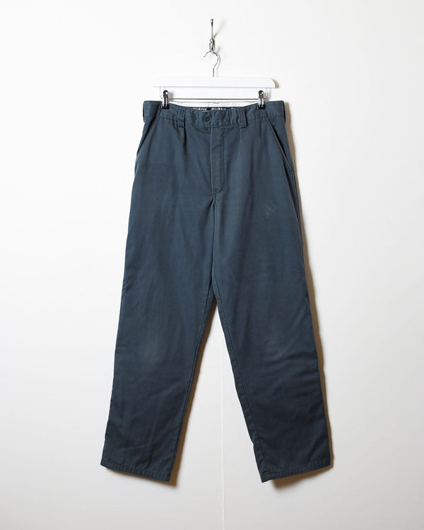 Navy Dickies Lined Trousers - W34 L32