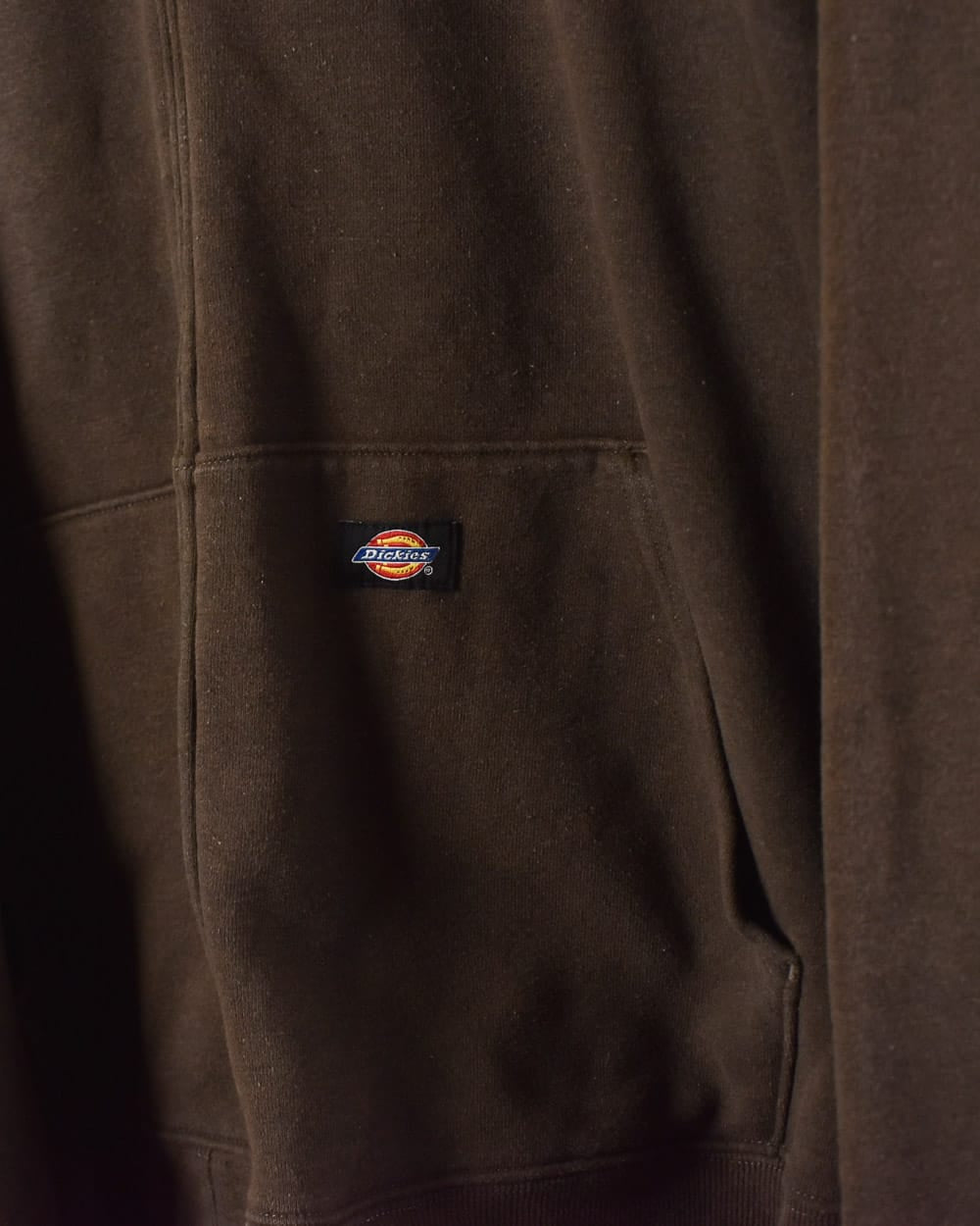 Brown Dickies Zip-Through Hoodie - XXXX-Large