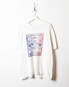 White Nike Air Force 1 25 Years T-Shirt - Large