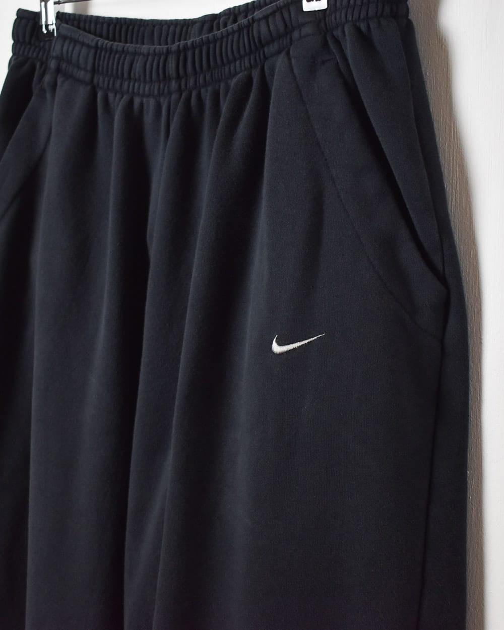 Black Nike Tracksuit Bottoms - Large