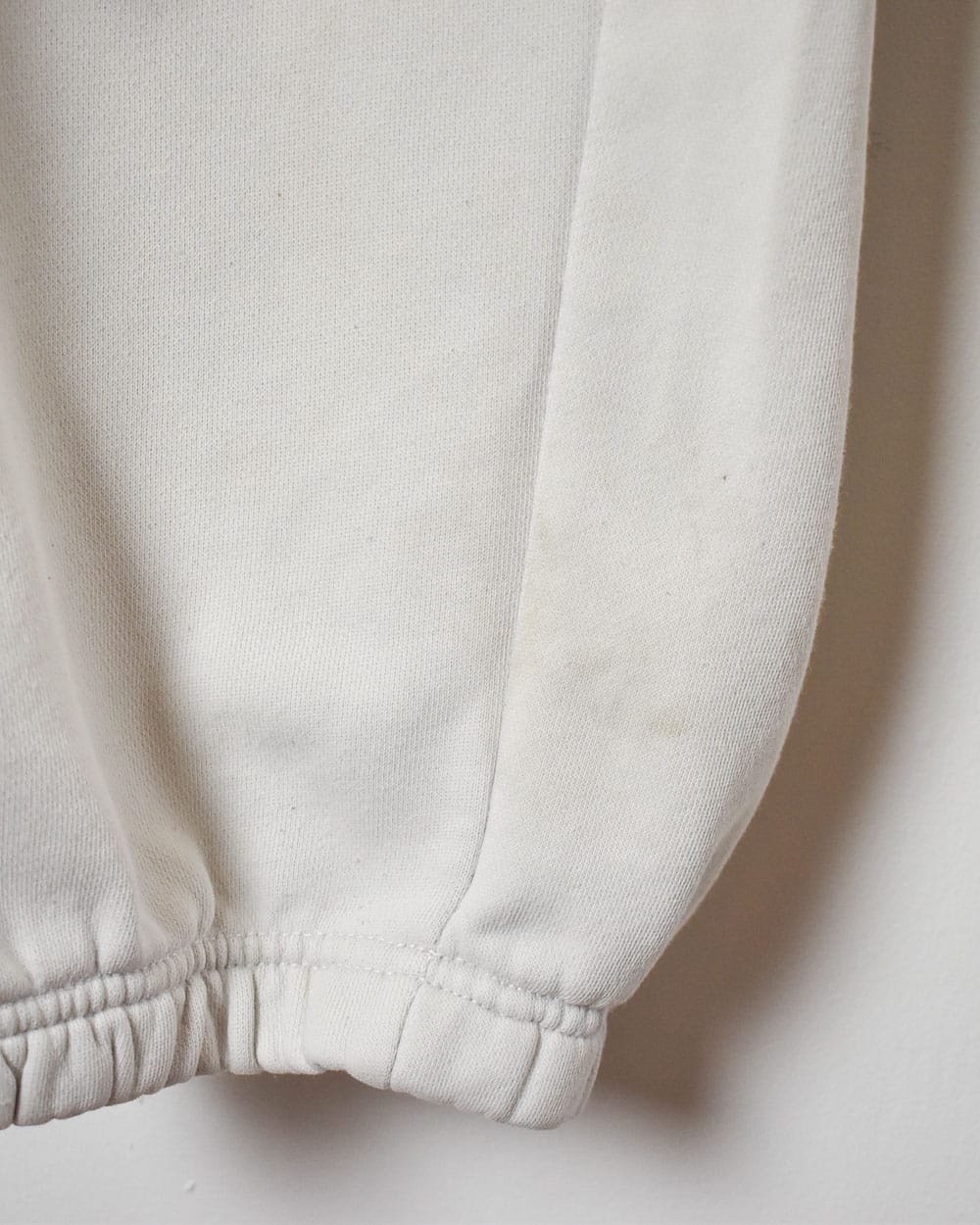 White Nike Tracksuit Bottoms - X-Large