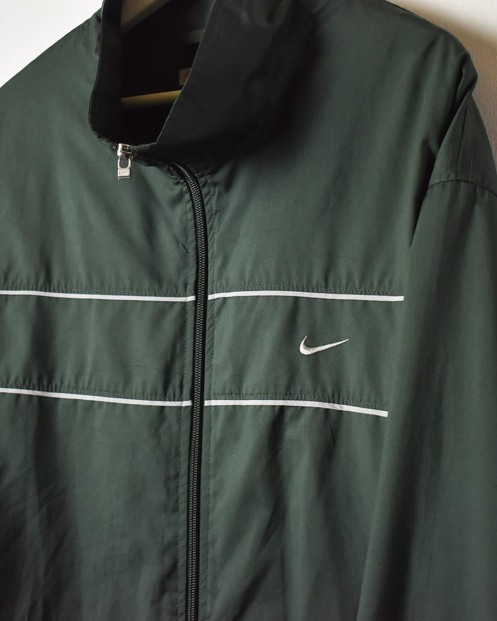 Green Nike Windbreaker Jacket - XX-Large
