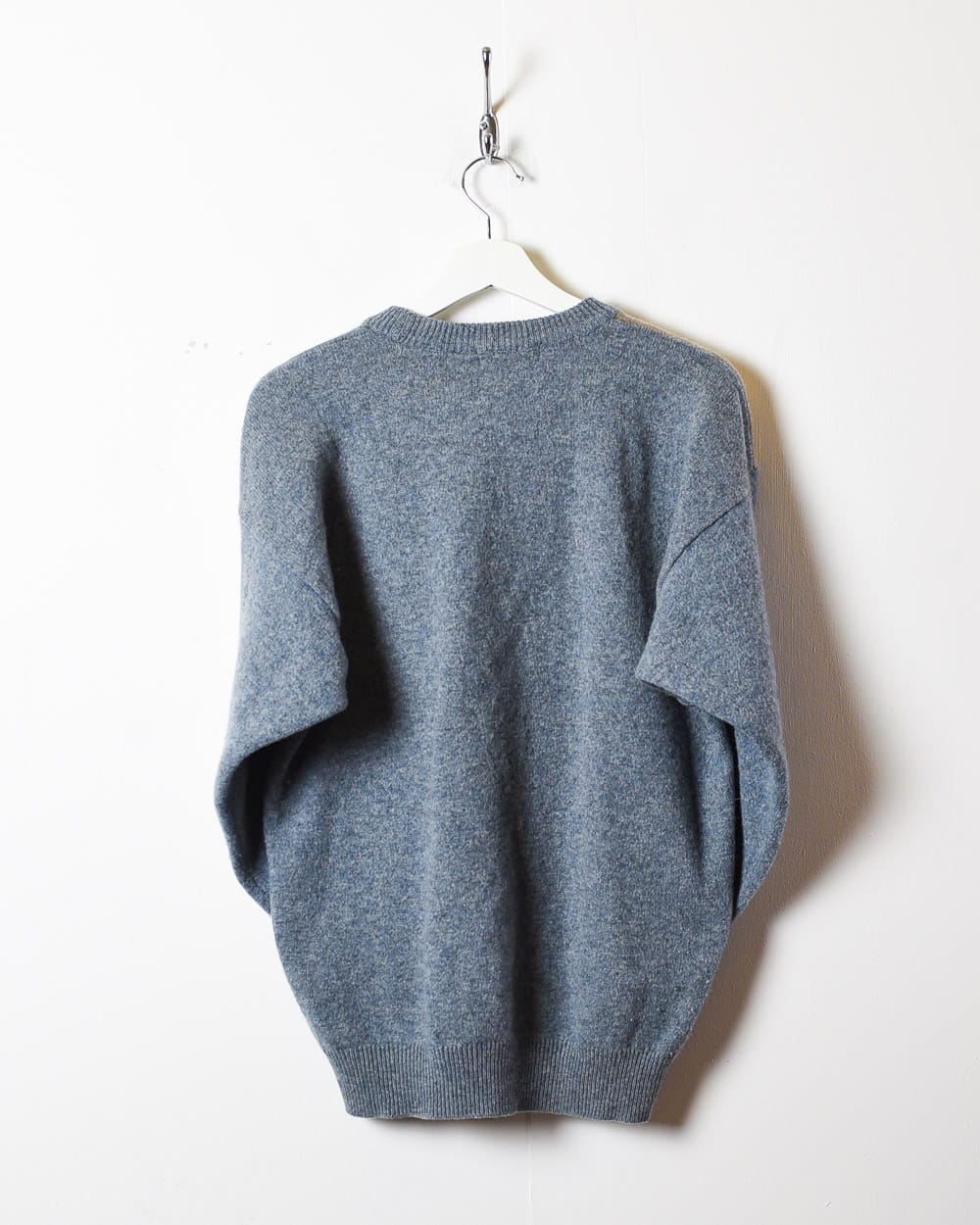 Grey Paco Knitted Patterned Sweatshirt - Small