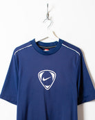 Navy Nike Team Total 90 T-Shirt - Large