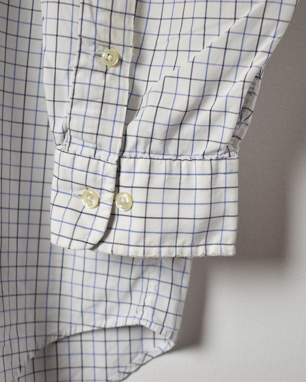 White Polo Ralph Lauren Yarmouth Checked Shirt - Large