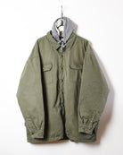 Khaki Dickies Padded Hooded Overshirt Jacket - XXX-Large