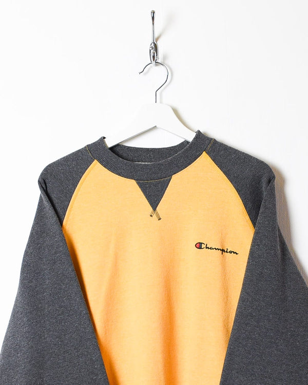Yellow Champion Sweatshirt - X-Large