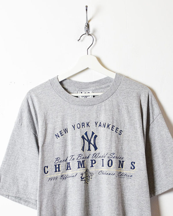 1999 NEW YORK YANKEES AL CHAMPIONS LEE SPORT SWEAT TOP XL - Classic  American Sports