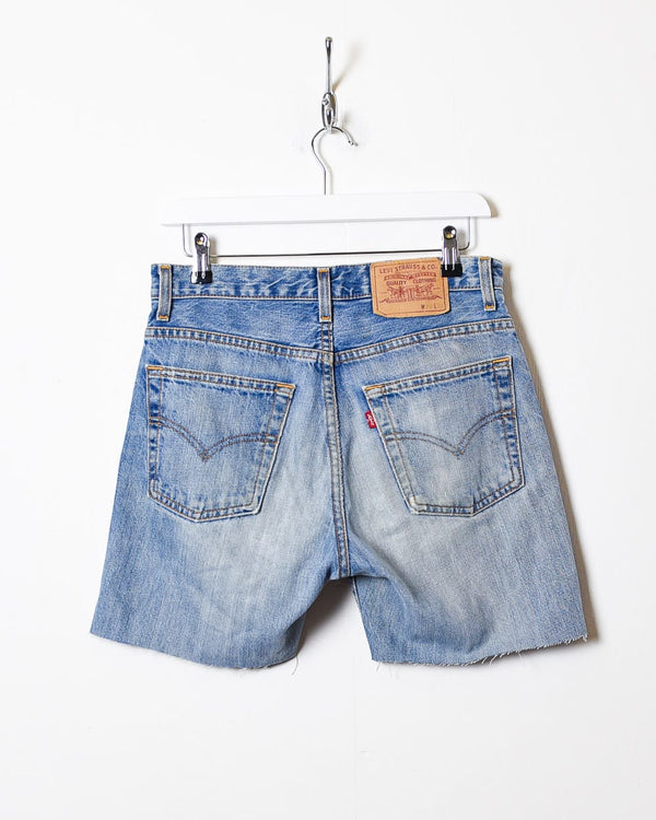 Blue Levi's Cut Off Jean Shorts - W30 L16