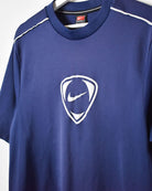 Navy Nike Team Total 90 T-Shirt - Large