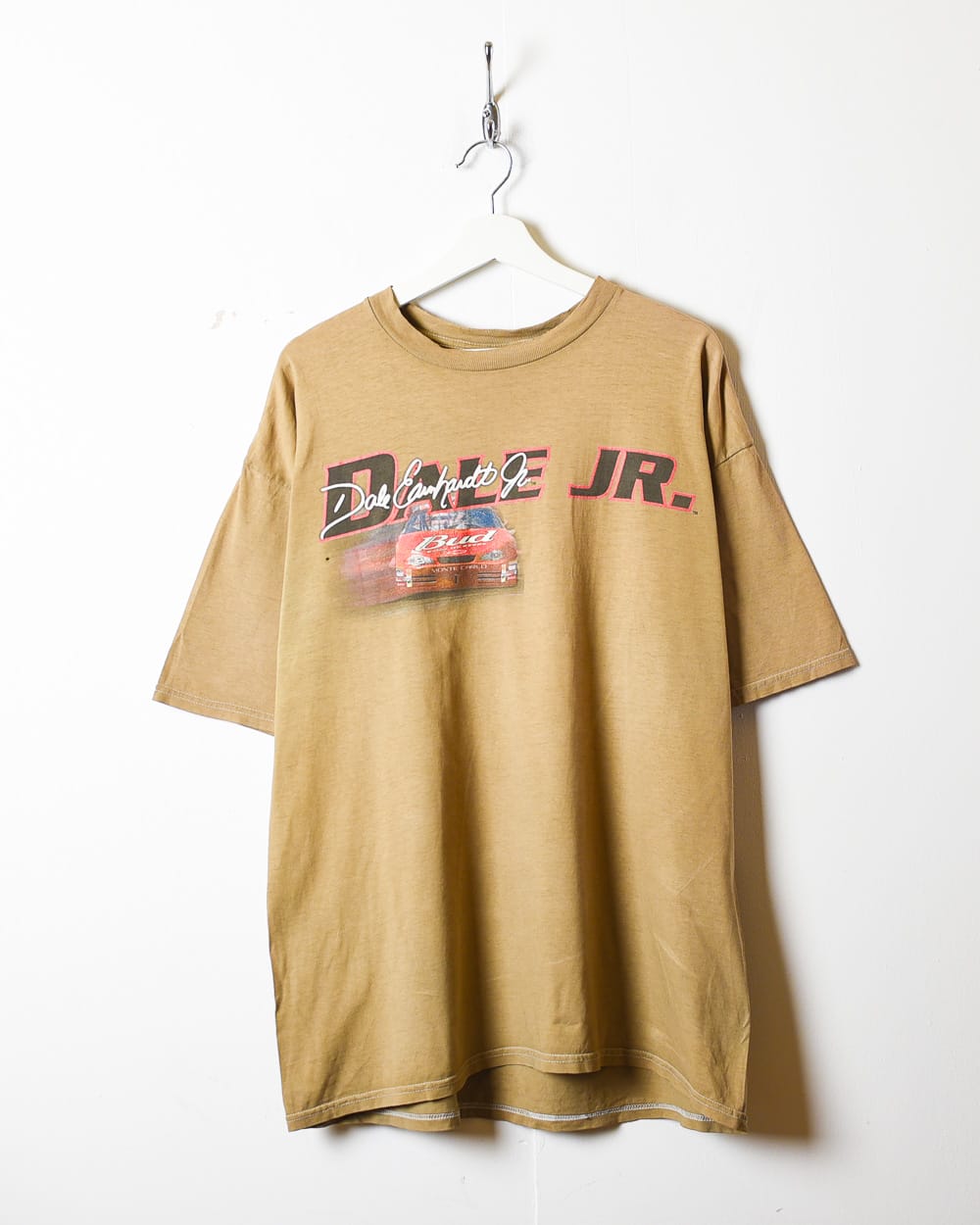 Brown Winner's Circle Dale Earnhardt Jr Nascar T-Shirt - X-Large