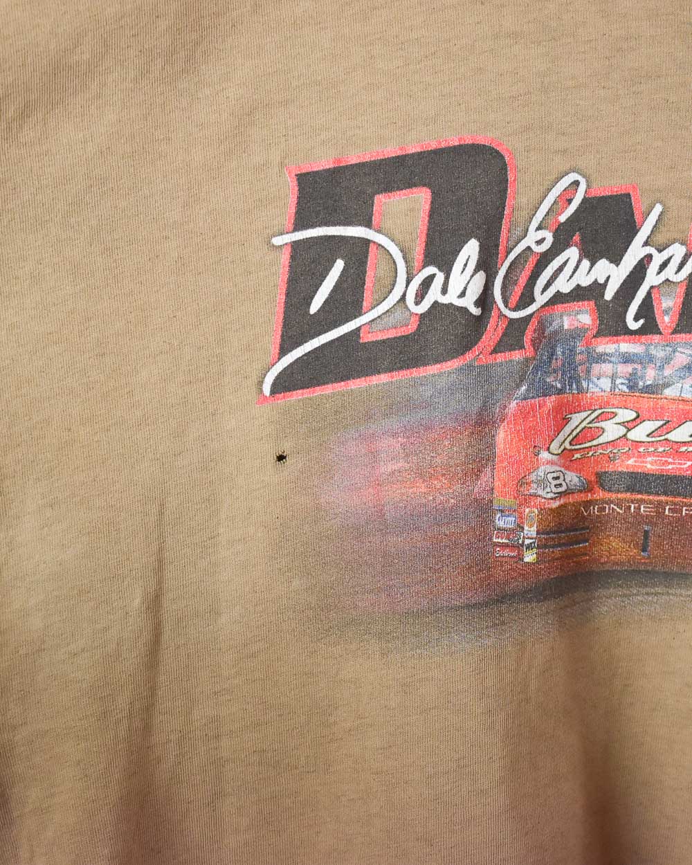 Brown Winner's Circle Dale Earnhardt Jr Nascar T-Shirt - X-Large