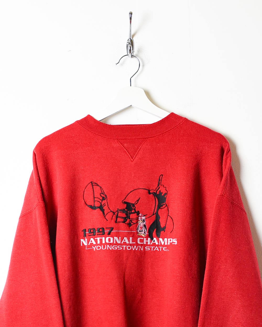 Red Youngstown State National Champs 1997 Sweatshirt - X-Large