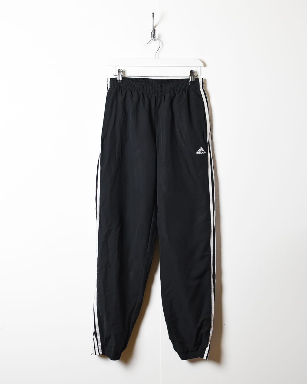 Black Adidas Tracksuit Bottoms - Small