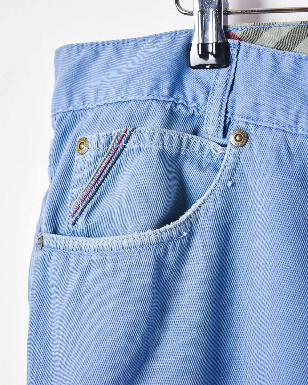 Blue Burberry Trousers - W36 L33