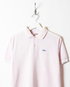 Pink Chemise Lacoste Polo Shirt - Small