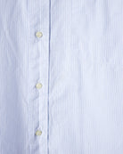 BabyBlue Lacoste Checked Short Sleeved Shirt - X-Large