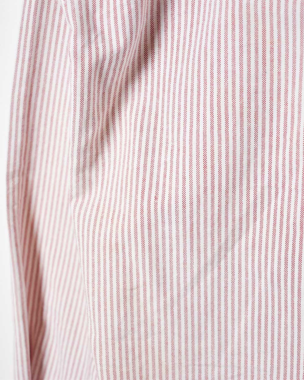 Red Polo Ralph Lauren Striped Shirt - Medium