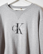 Stone Calvin Klein Jeans Sweatshirt - Small