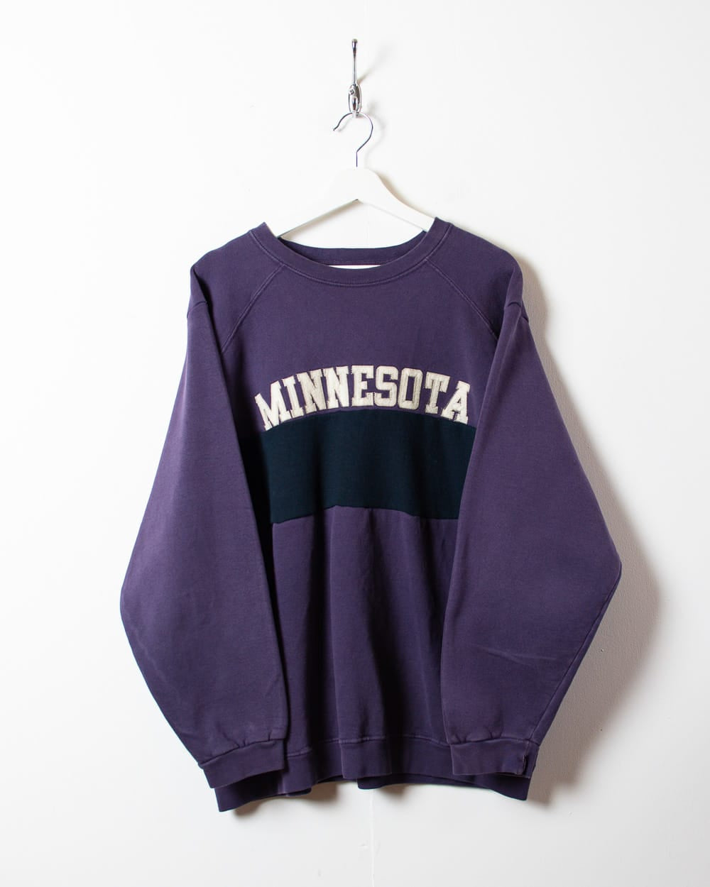 Minnesota Vikings Nike Throwback Raglan Long Sleeve T-Shirt