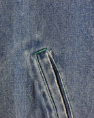 Blue Izod Lacoste 80s Denim Jacket - Medium