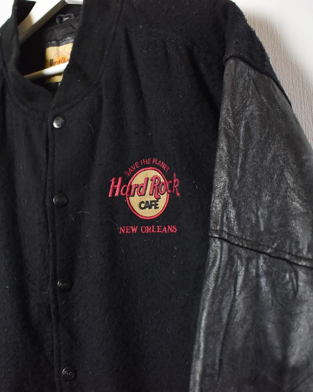 Hard rock outlet cafe leather jacket