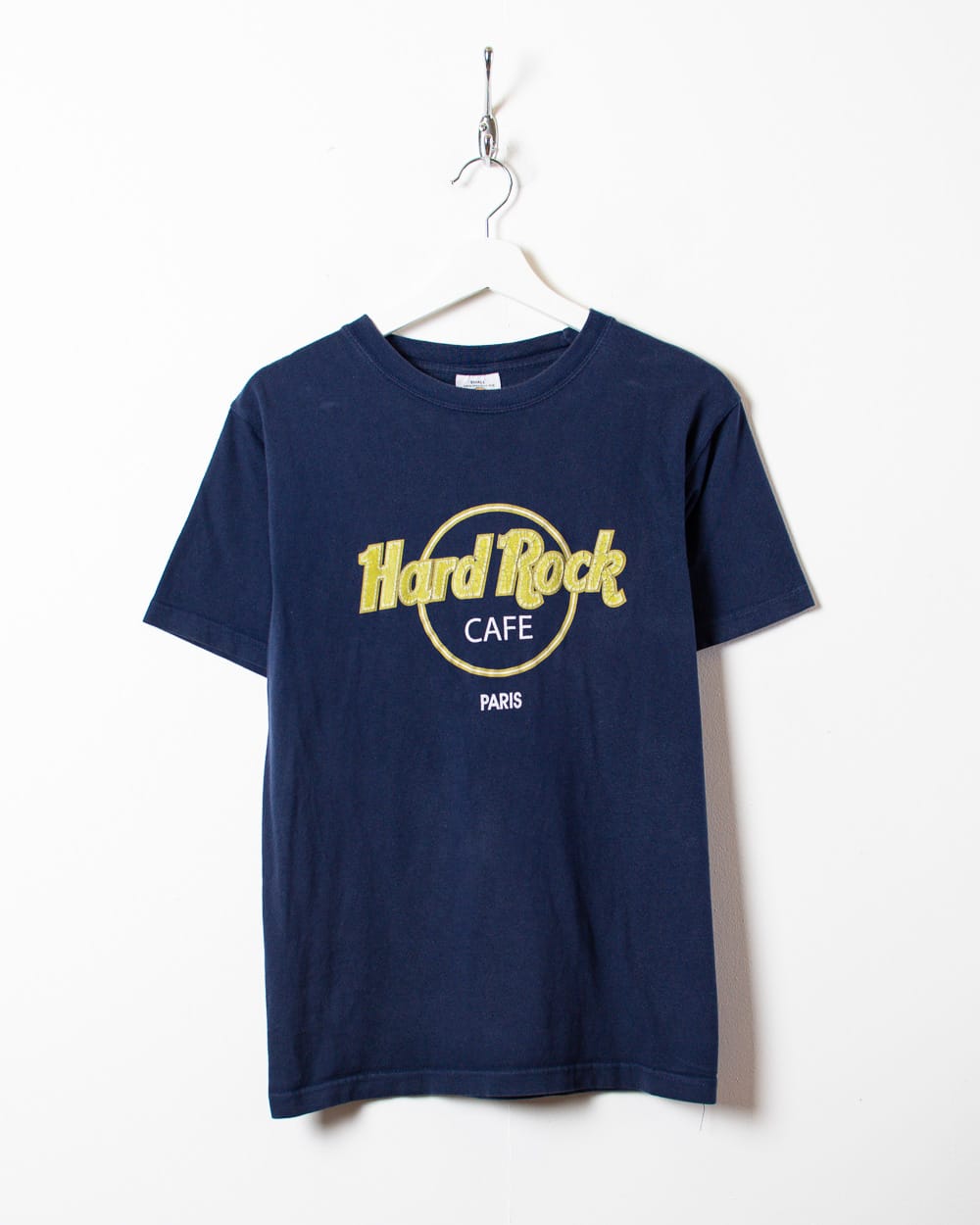 Navy Hard Rock Cafe Paris T-Shirt - Small