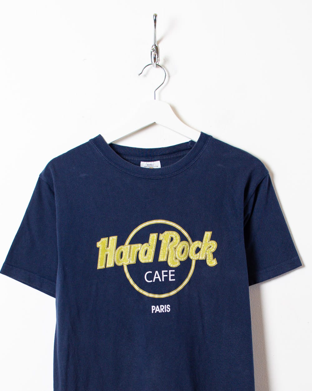 Navy Hard Rock Cafe Paris T-Shirt - Small