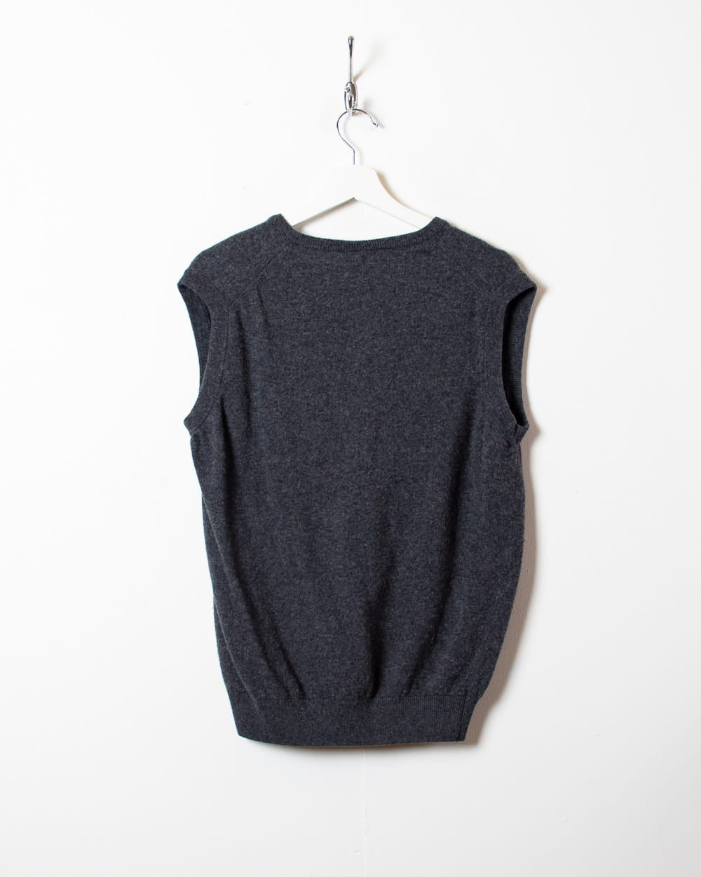 Grey Lacoste Sweater Vest - Small