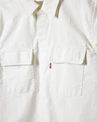 White Levi's Double Pocket Heavyweight Shirt - X-Large