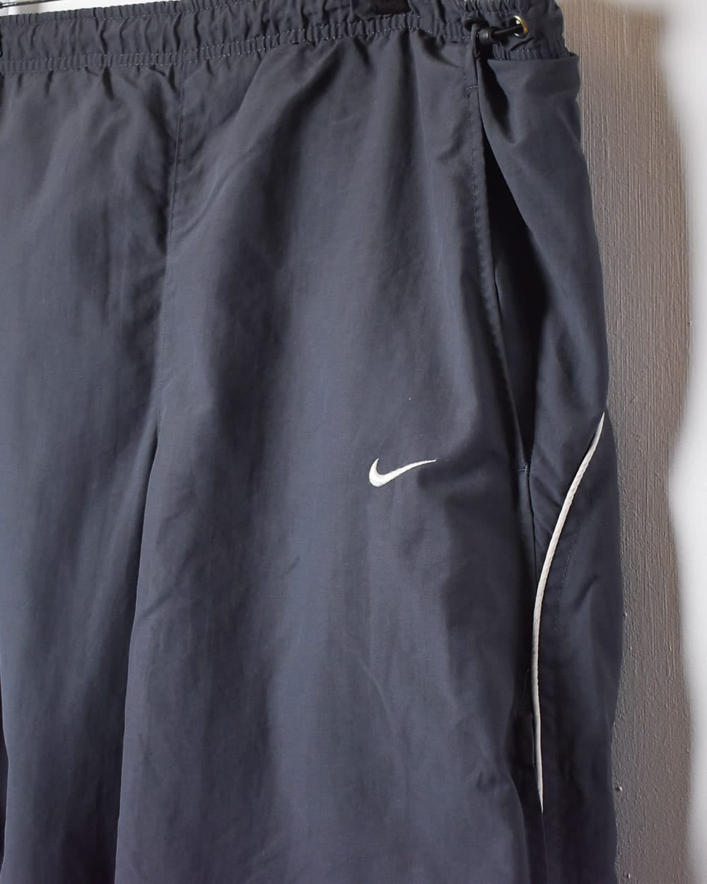 Grey Nike 3/4 Length Tracksuit Bottoms - Large