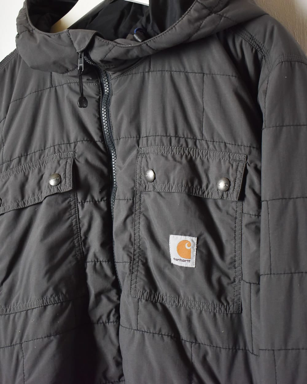 Vintage Carhartt good Hooded Puffer Jacket