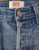 Blue Levi's 501 Jeans - W34 L30