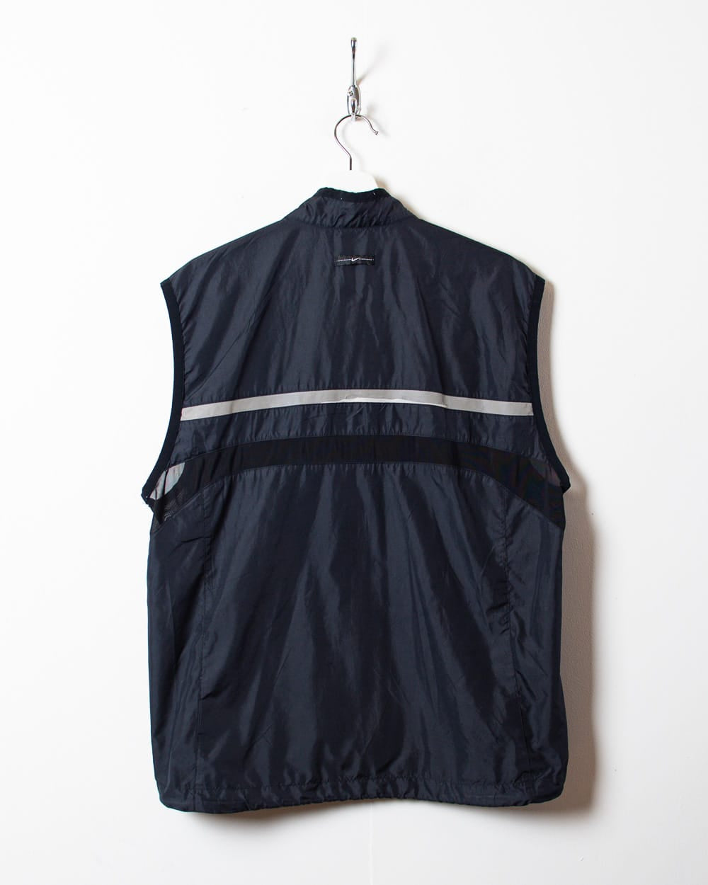 Black Nike Windbreaker Vest - Large