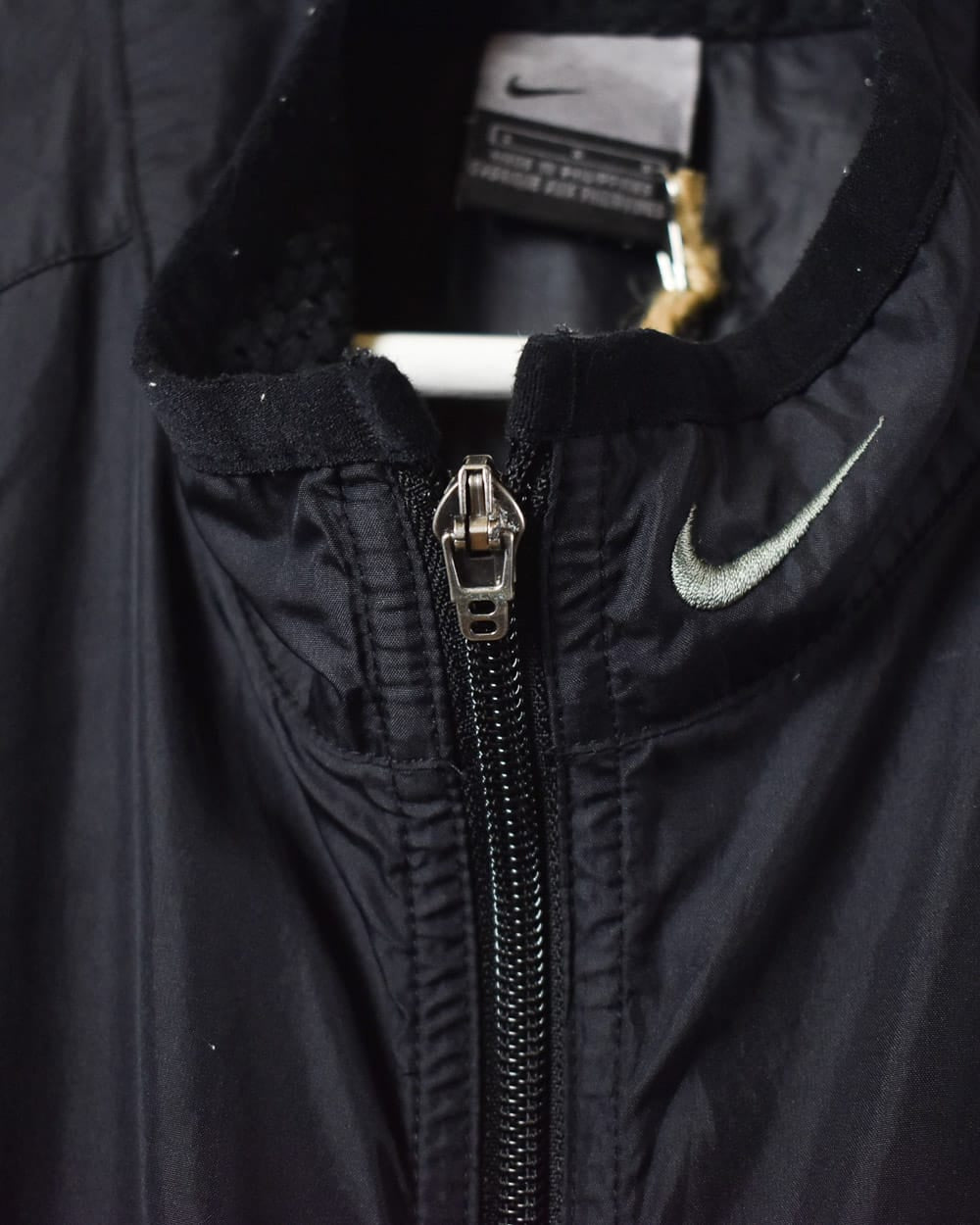 Black Nike Windbreaker Vest - Large