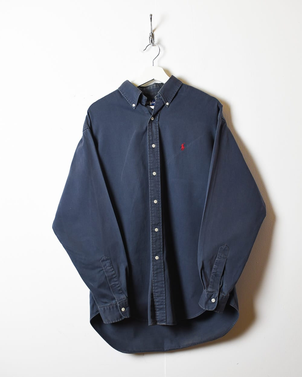 Navy Polo Ralph Lauren Blaire Shirt - Medium
