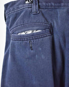 Navy Carhartt FR Worn Jeans - W34 L28