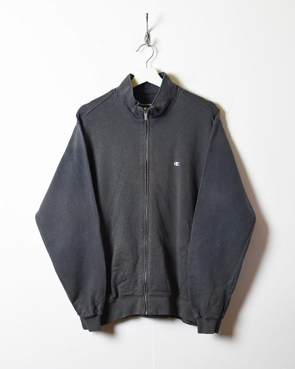 Grey Champion Zip-Through Sweatshirt - Small