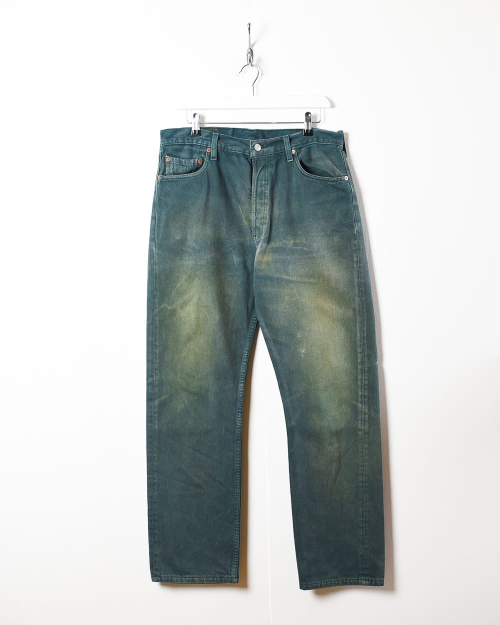 Green Levi's 501 Jeans - W34 L31