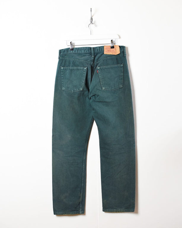 Green Levi's 501 Jeans - W34 L31