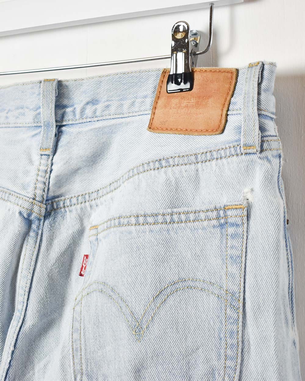 BabyBlue Levi's Distressed 501 Jeans - W30 L26