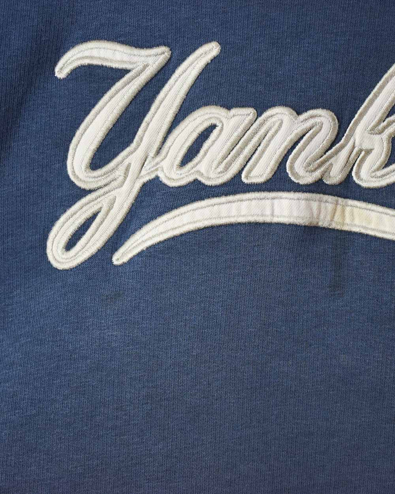 Vintage 00s Navy MLB New York Yankees Sweatshirt - Small Cotton– Domno  Vintage