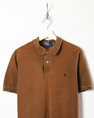 Brown Polo Ralph Lauren Polo Shirt - X-Large