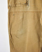 Neutral Dickies Distressed Double Knee Carpenter Jeans - W38 L30