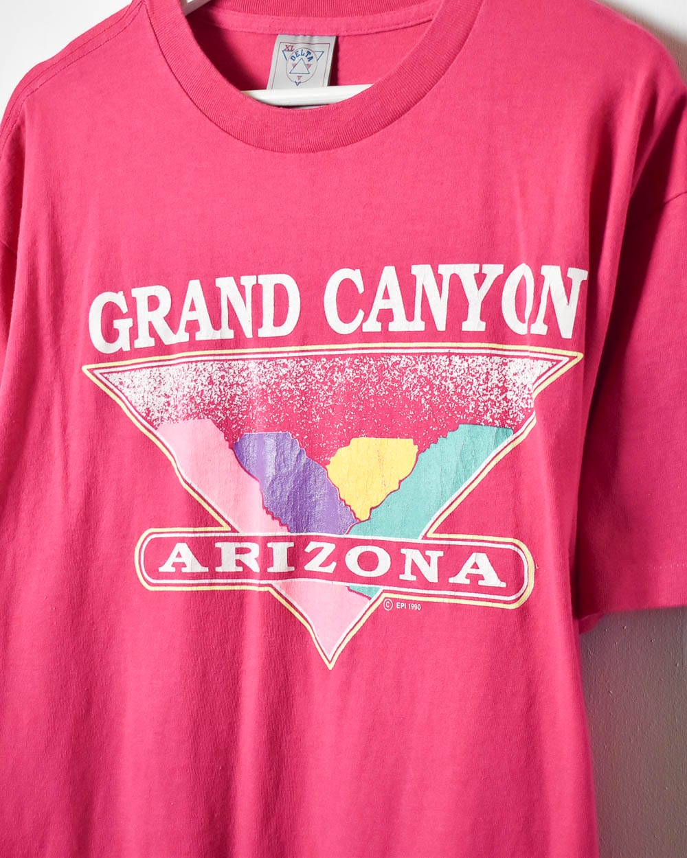 Pink Grand Canyon Arizona Single Stitch T-Shirt - X-Large